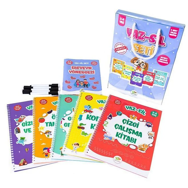 Minipoi Eşleştir Sil-Boya Eğitici Etkinlikli Aktivite Kartları - Görsel 5